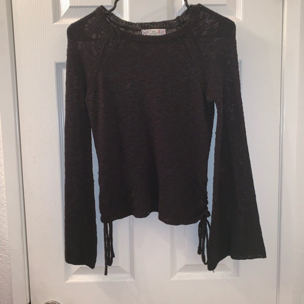 Pink republic black knit sweater